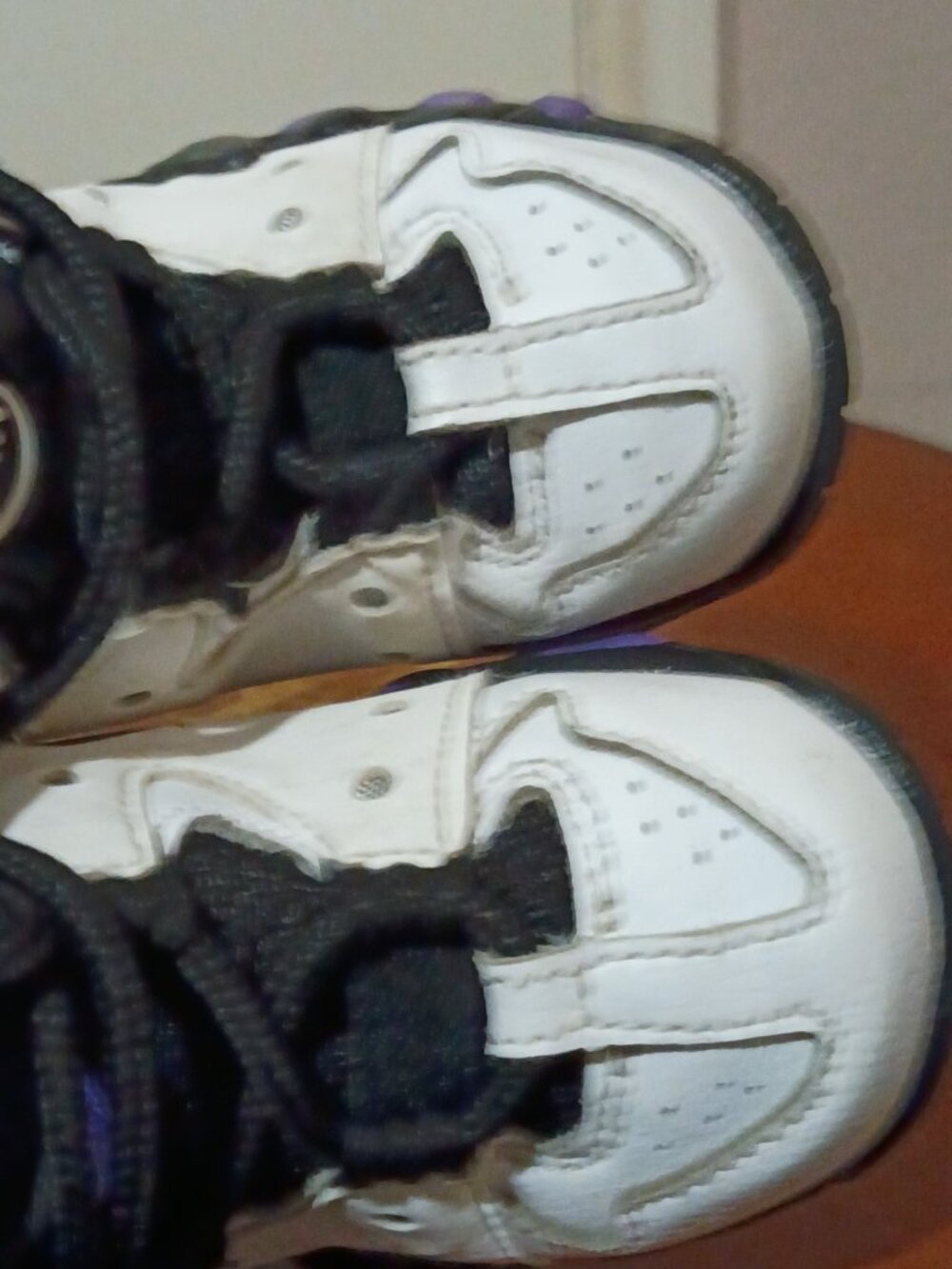 Nike Air Max CB94 Shoes Baby Toddler Size 6C White Black Purple 408886-105 - Picture 13 of 13
